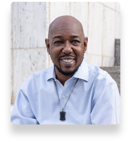 Portrait of Ray Gibson (he/him), living with depression