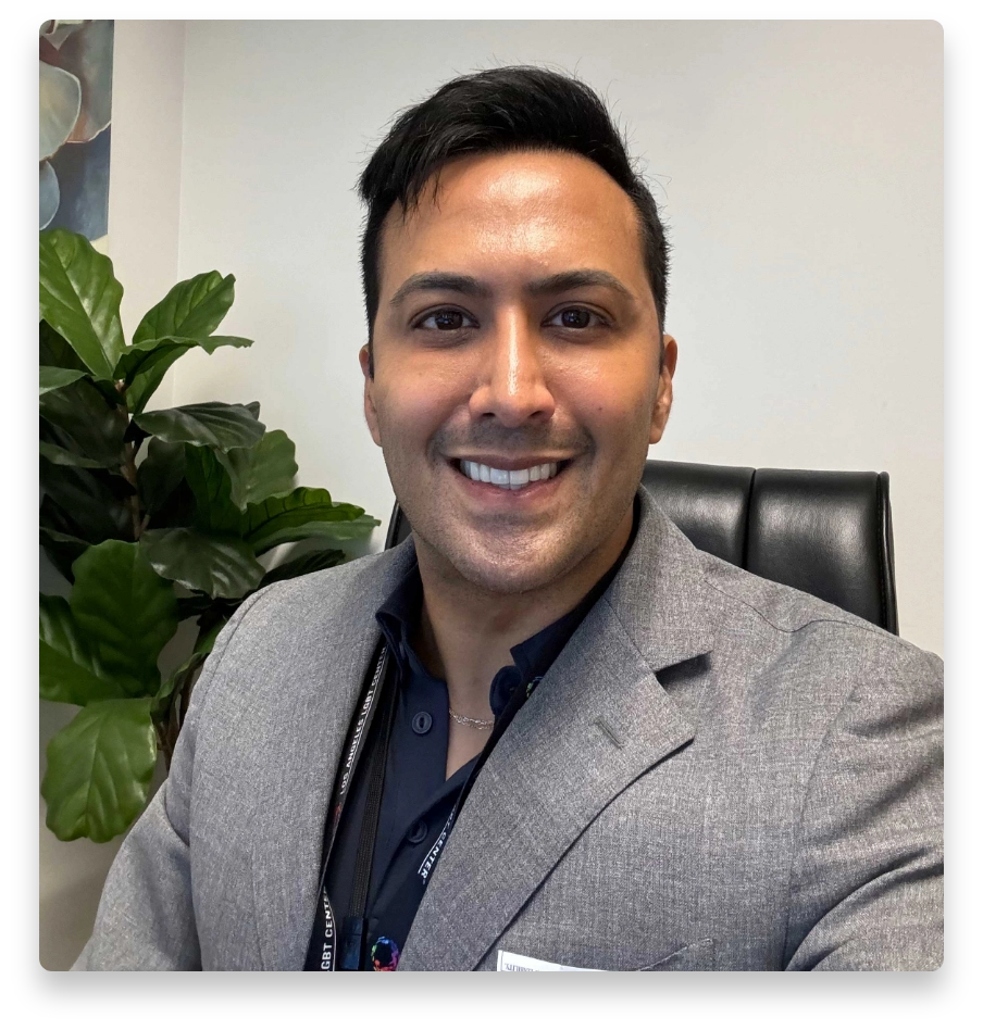 Dr. Amir Ahuja (he/him), MD Headshot