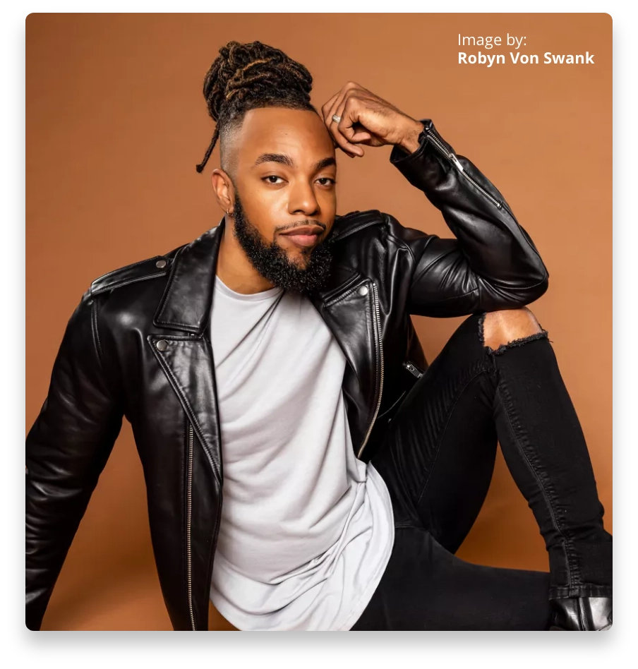 Portrait of Emile Ennis Jr. (he/him), an individual living with depression